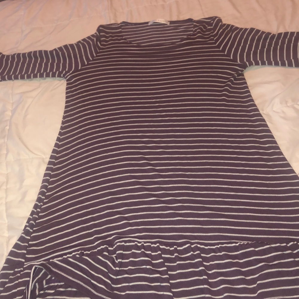 casual striped dress
